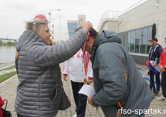Соревнования по гребле среди ветеранов в Казани
